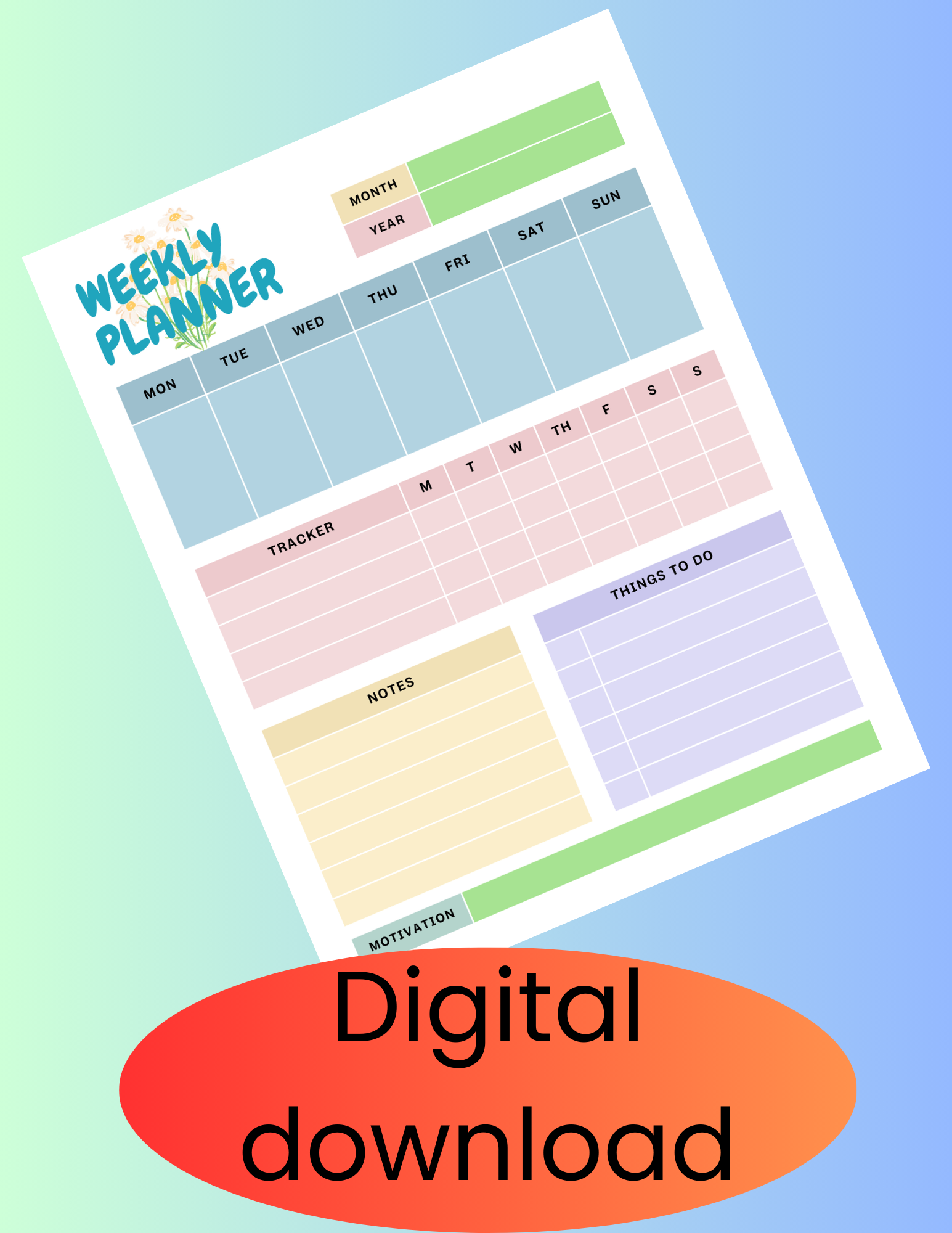 weekly planner